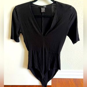 Aqua black bodysuit